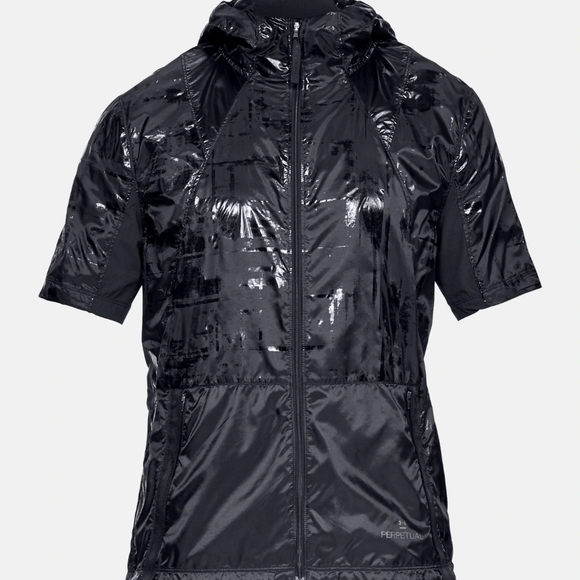 UA Perpetual Short Sleeve Windbreaker - Picture 2 of 8